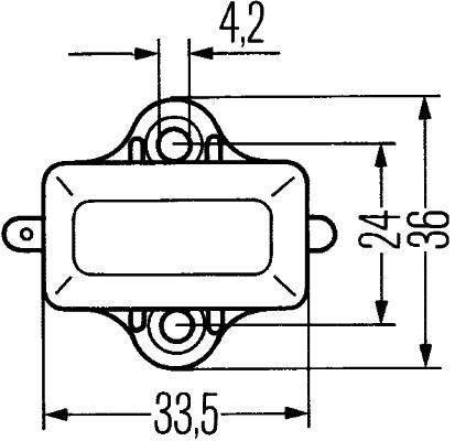 Comutator, lampa frana - HELLA