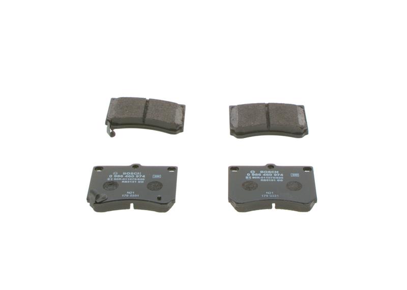 set placute frana,frana disc - BOSCH