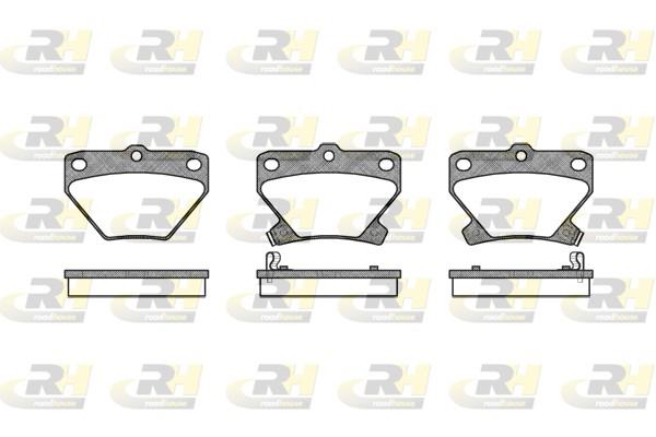 set placute frana,frana disc - ROADHOUSE