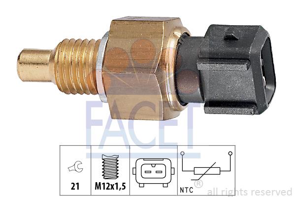 senzor,temperatura lichid de racire; senzor,temperatura lichid de racire; senzor,temperatura lichid de racire - FACET