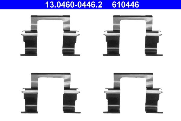 Set accesorii, placute frana - ATE