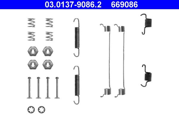 Set accesorii, sabot de frana - ATE