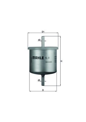 filtru combustibil - KNECHT