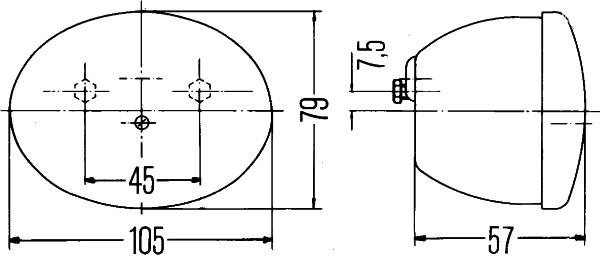 Lampa spate; Lampa spate - HELLA