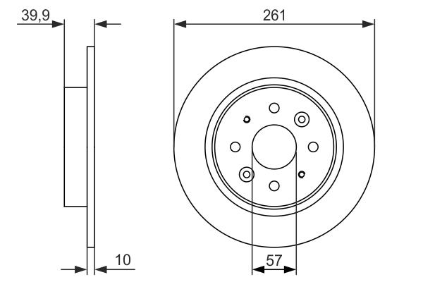Disc frana - BOSCH