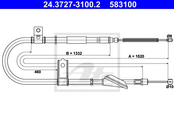 TRW Shock Absorber 10708303 - TRW