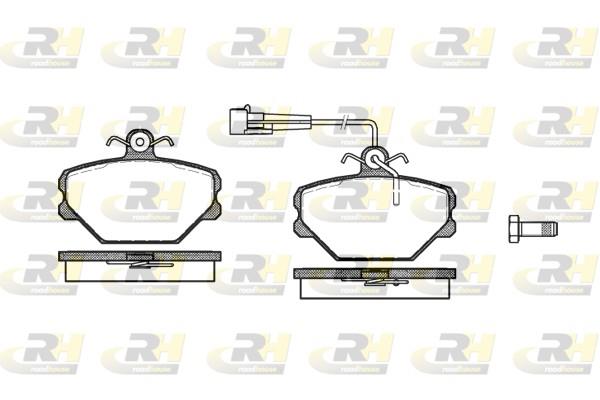set placute frana,frana disc - ROADHOUSE