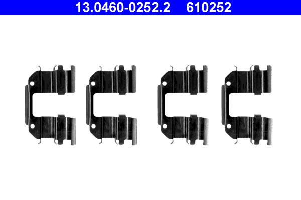 Set accesorii, placute frana - ATE