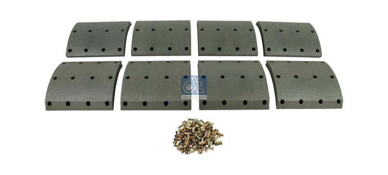 Set garnituri de frictiune, frana tambur - DT