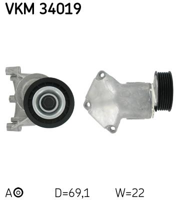 rola intinzator,curea transmisie - SKF