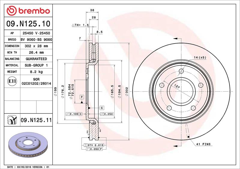 Disc frana - BREMBO