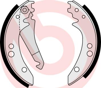 Set saboti frana - BREMBO