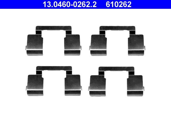 Set accesorii, placute frana - ATE