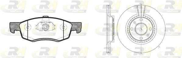 Set frana, frana disc - ROADHOUSE