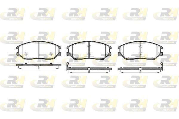 set placute frana,frana disc - ROADHOUSE