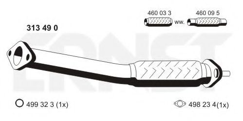 NTK EGR Valve 12516736 - NTK