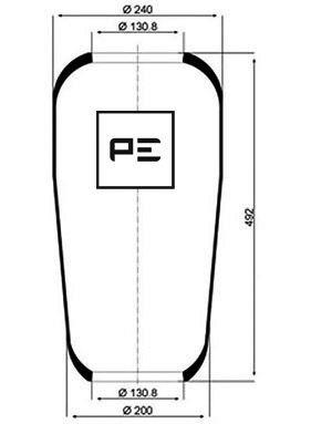 Burduf, suspensie pneumatica; Burduf, suspensie pneumatica - PE Automotive