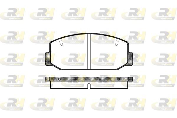 set placute frana,frana disc - ROADHOUSE