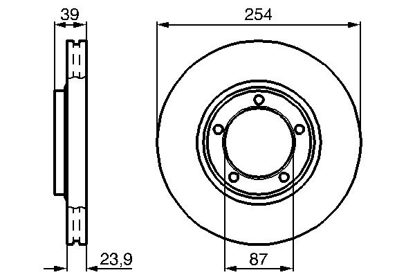 Disc frana - BOSCH