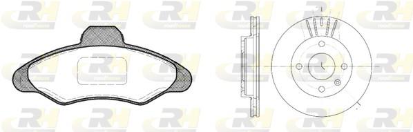 Set frana, frana disc - ROADHOUSE