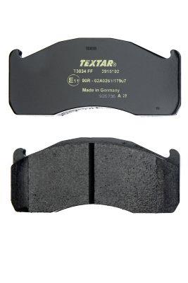 set placute frana,frana disc - TEXTAR