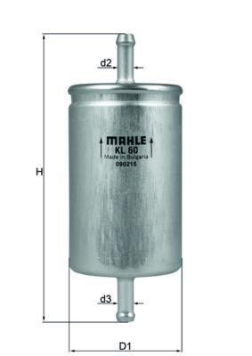 filtru combustibil - KNECHT