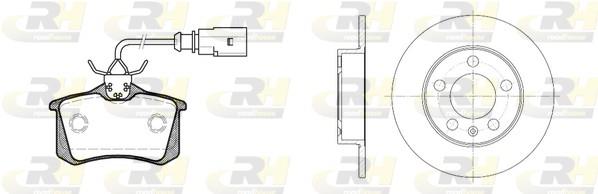 Set frana, frana disc - ROADHOUSE