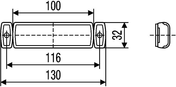 Lampa laterala - HELLA