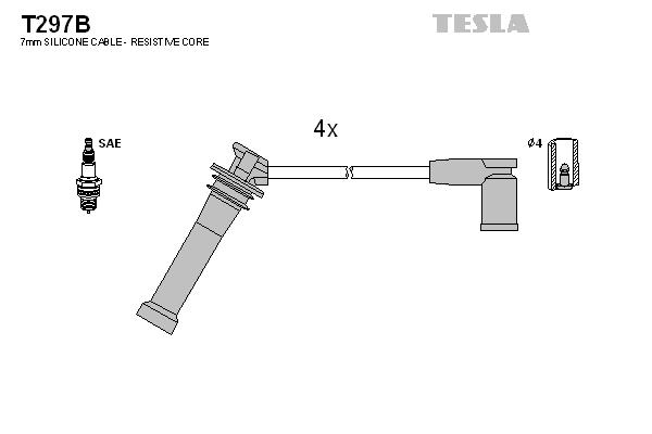 Set cablaj aprinder - TESLA