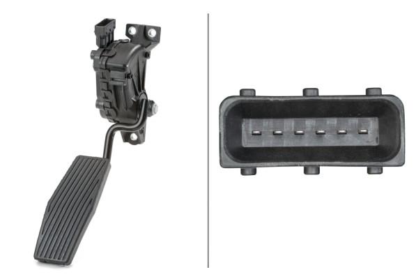 Senzor, pedala acceleratie - HELLA