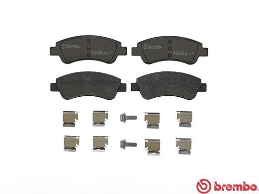 set placute frana,frana disc - BREMBO