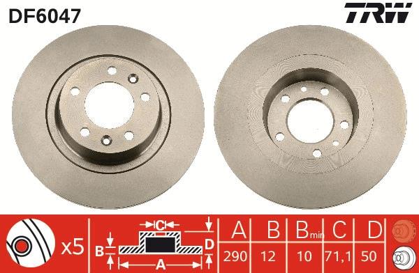 Disc frana - TRW