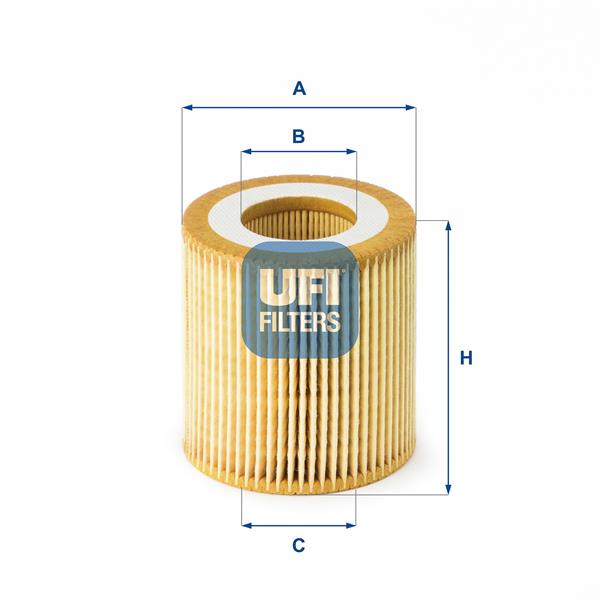 Filtru de ulei - UFI