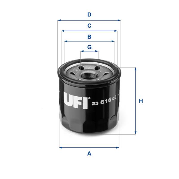 Filtru de ulei - UFI