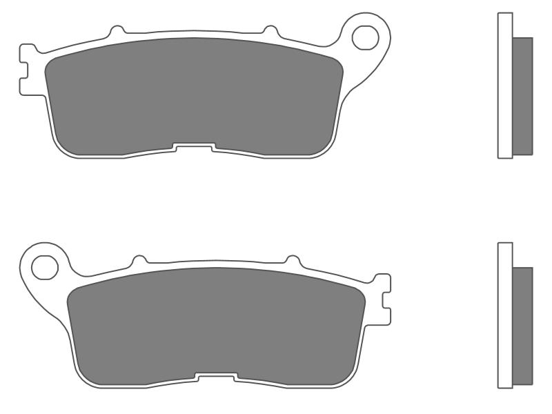 Placute de frana - BREMBO