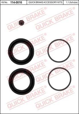 Kit de reparare etrier de frână - QUICK BRAKE
