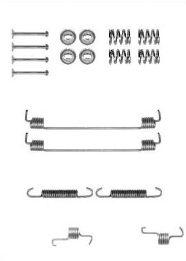 Set de accesorii pentru saboți de frână - STARLINE