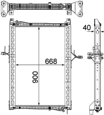 Radiator - MAHLE