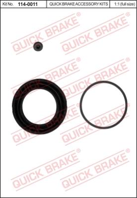 Kit de reparare etrier de frână - QUICK BRAKE