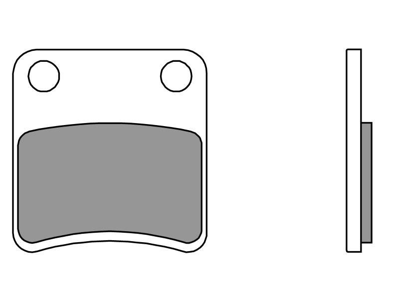 Placute de frana - BREMBO