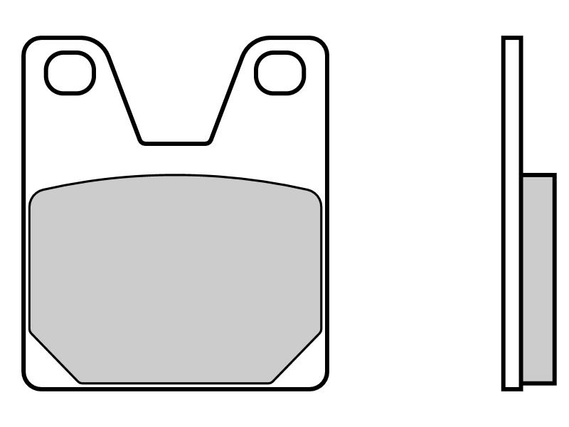 Placute de frana - BREMBO