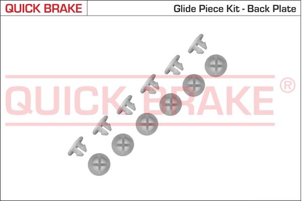 Set de accesorii pentru saboți de frână - QUICK BRAKE