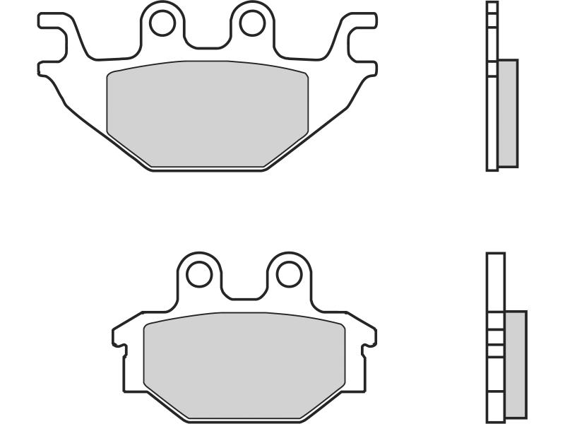 Placute de frana - BREMBO
