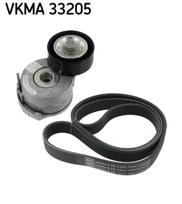 Set curea trapezoidale cu nervuri - SKF