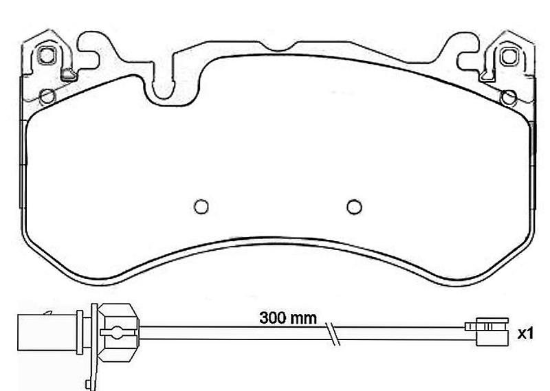 Placute de frana - BREMBO