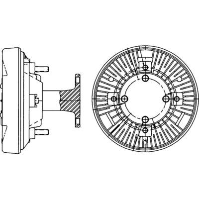Ambreiaj ventilator - MAHLE