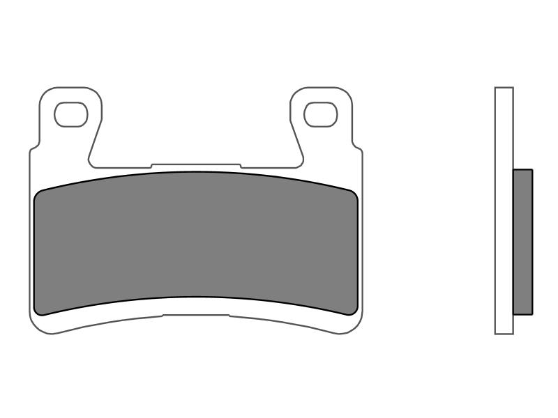 Placute de frana - BREMBO