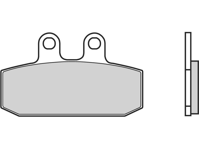 Placute de frana - BREMBO