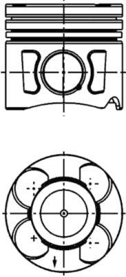 Piston - KOLBENSCHMIDT