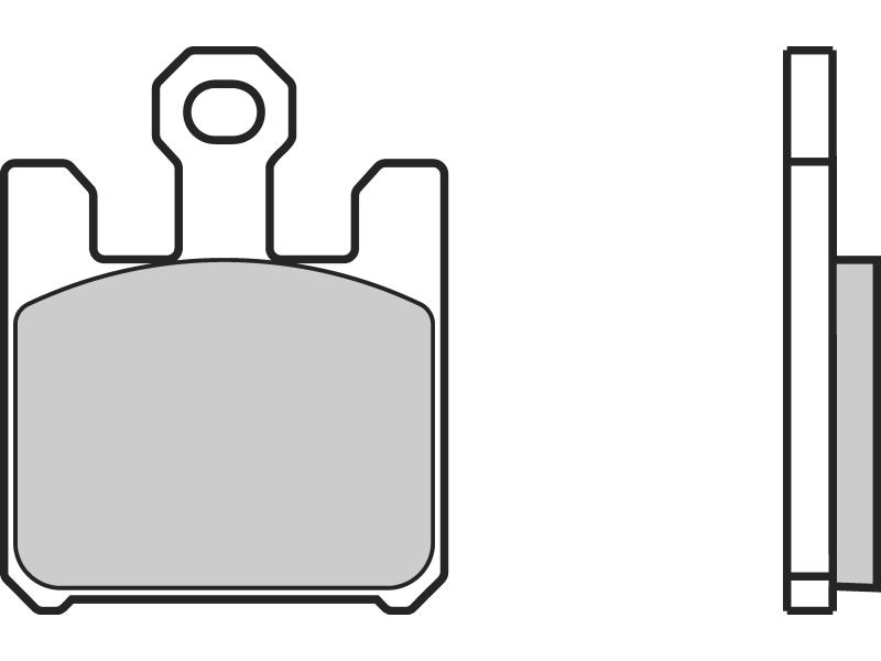 Placute de frana - BREMBO